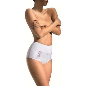 Kalhotky Dámské kalhotky 005 white - BABELL Bílá XL