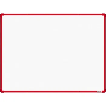 Kancelářský nábytek Magnetická tabule E 120x90 (AL rám červený)