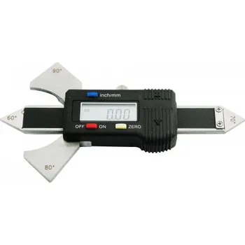 Posuvné měřítko Měrky koutových svarů (60, 70, 80 a 90°) - digitální, KM (Měřící nástroje a nářadí)