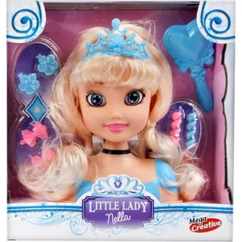 česací hlava MEGA CREATIVE Česací hlava princezna Nella