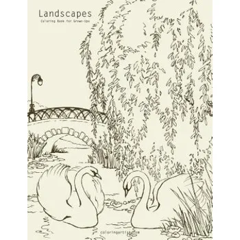Landscapes Coloring Book for Grown-Ups 1 – Nick Snels (EN)