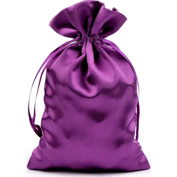 Výtvárné potřeby Dárkový pytlík rozměr 11x17 cm saténový, barva 15 (34) fialová temná