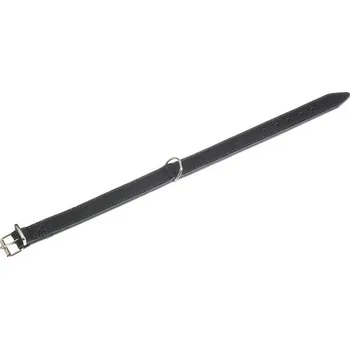 Obojek pro psa Obojek pro psy Karlie Rondo kožený vel. XXXL 32 mm x 70 cm černý