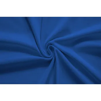 Úplet KRÁLOVSKY MODRÝ žebrovaný