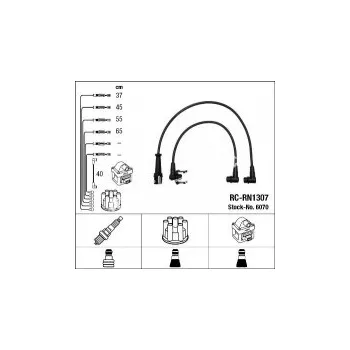 Zapalovací kabel Sada kabelů pro zapalování NGK RC-RN1307