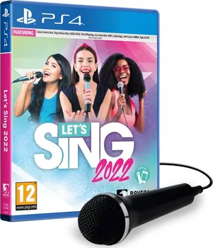 Hra pro PlayStation 4 Let's Sing 2022 + 1 mikrofon PS4