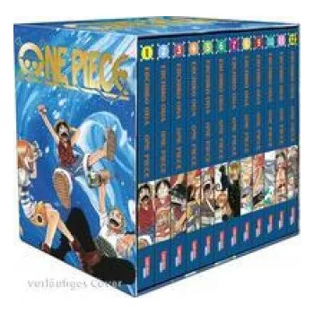 Komiks pro dospělé One Piece Sammelschuber 1: East Blue (inklusive Band 1-12) – Ayumi von Borcke (DE)