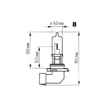 Narva HB3 12V 60W 48005