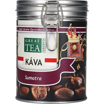 Great Tea Garden Káva Sumatra v dóze Varianta: zrnková 200g