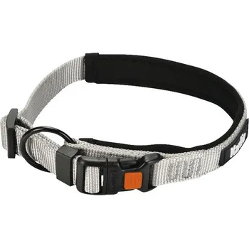 Obojek pro psa Obojek pro psy Karlie Art Sportiv Premium vel. L 25 mm 45 – 50 cm šedý