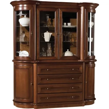 Vinotéka Vitrína Afrodyta velká 4DS s komodou Afrodyta velká 2D4SZ