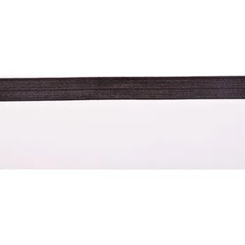 Lemovací gumička v tmavě hnědé barvě 1,5 cm široká 40588