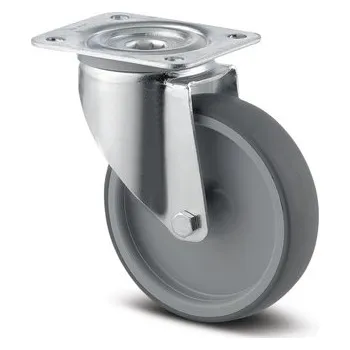 Pojezdové kolečko TENTE KOLEČKA Kolečko pro lehká transportní zařízení 200mm, otočné, plotýnka, 3370PJR200P63