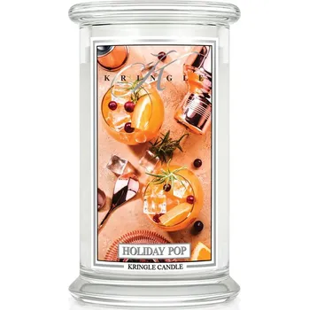 Svíčka Kringle Candle svíčka Holiday Pop (sójový vosk), 623 g