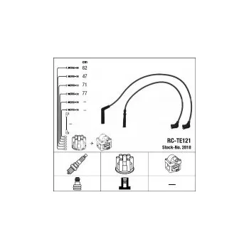 Zapalovací kabel Sada kabelů pro zapalování NGK RC-TE121