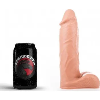 Dildo Dildo Rawhide Toys Syron malé tělové, prémiové realistické silikonové dildo 20,5 x 4,7–5,2 cm