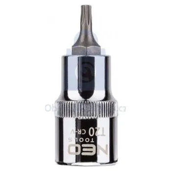 Gola hlavice Hlavice zástrčná 1/2", TORX, NEO tools 25 , délka 100mm, balení 1 ks