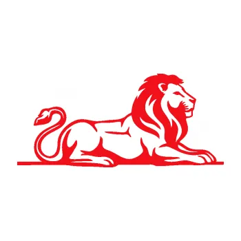 Polep vozidla SAMOLEPKA Lev 010 pravá (10 - červená) NA AUTO, NÁLEPKA, FÓLIE, POLEP, TUNING, VLASTNÍ TEXT, TISK, AUTOSAMOLEPKY.cz, POLEPY, OBRÁZEK, LOGO, SAMOLEPKY