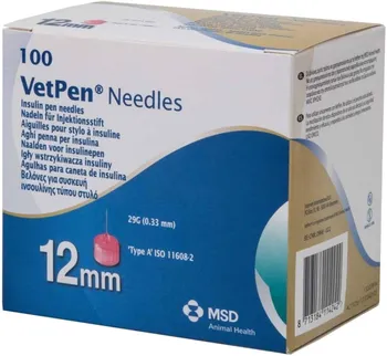 Lék pro psa a kočku Intervet Caninsulin VetPen Needles 12 mm 100 ks
