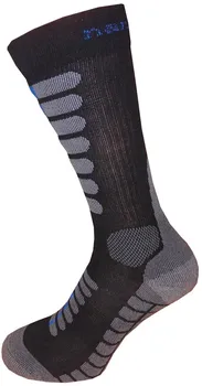 Pánské ponožky nanosilver Vysoké ponožky se stříbrem černé/modré 39-42