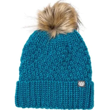 Čepice 686 kulich - Wmns Majesty Cable Knit Beanie Dark Lagoon (DLGN) velikost: OS