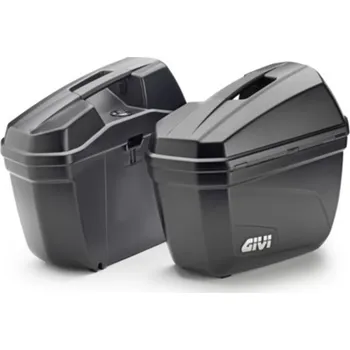 Auto-moto E 22N boční kufry GIVI černé - 1 pár kufrů levý +pravý (Monokey)
