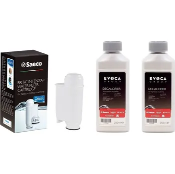 Saeco / Philips Brita Intenza+ filtr + Saeco CA6700 odvápňovač 500 ml