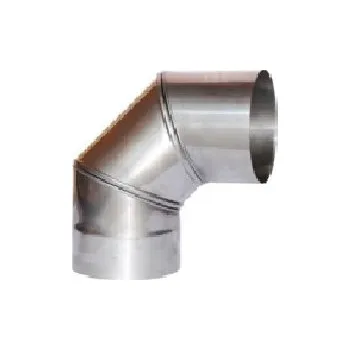 Komín Bertrams Koleno otočné s úhlem 0°-90° (Ø180 mm, tl.0,8 mm)