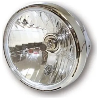 Osvětlení pro motocykl SHIN YO moto přední světlo RENO 2 chrom