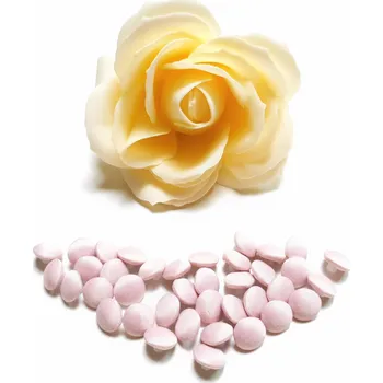 Knoflík Potažený knoflík - pudrový