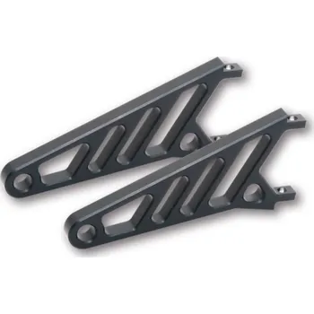 Osvětlení pro motocykl HIGHSIDER CNC hliníkový držák moto světla dlouhý černý