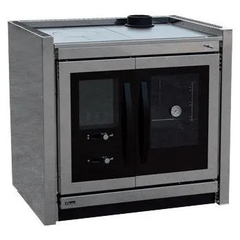 Sporák na tuhá paliva MBS SD Strong nerez pravý