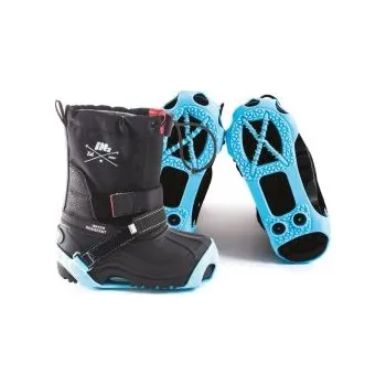 Dětská treková obuv UNIKIA Nordic Grip Kids modré 22-26 Modrá nesmeky + DÁREK DLE VÝBĚRU!