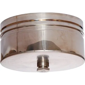 Komín KOMINEX CZ Uzávěr se šroubením 1,0/130/35 130 mm