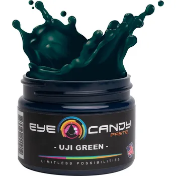 barva a nátěr na dřevo Eye Candy Pigments Uji Green Pigment Paste – Vysoce pigmentovaná zelená pasta