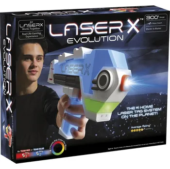 Dětská zbraň TM Toys Laser X Evolution Single Blaster pro 1 hráče