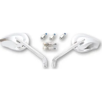 Zrcátko pro motocykl HIGHSIDER moto zrcátko PHOENIX 1 chrom