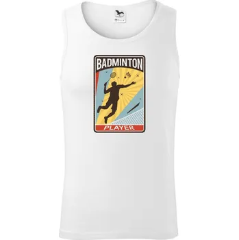 Badminton - hráč - Tílko pánské Core - 2XL ( Bílá )