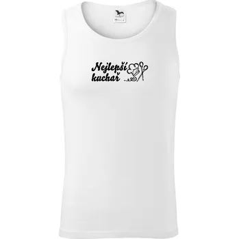 Nejlepší kuchař - nejlepší kuchařka - Tílko pánské Core - XL ( Bílá )