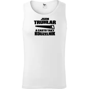 Truhlář kouzelník - Tílko pánské Core - S ( Bílá )