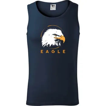 Eagle hlava - Tílko pánské Core - XL ( Námořní modrá (velmi tmavá - téměř černá) )