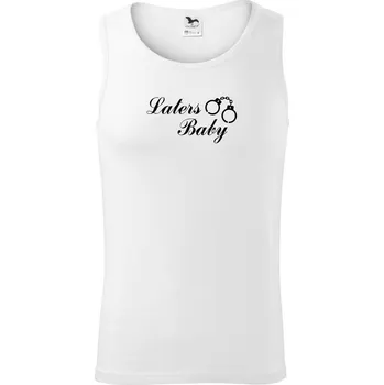 Laters baby pouta - Tílko pánské Core - S ( Bílá )