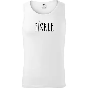 Pískle - Tílko pánské Core - L ( Bílá )
