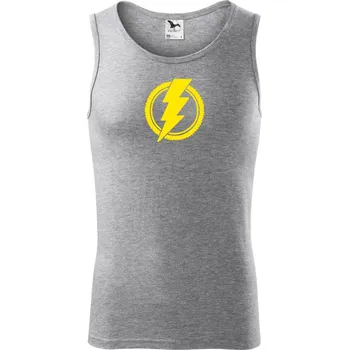 Ebike logo - Tílko pánské Core - 2XL ( Tmavě šedý melír )