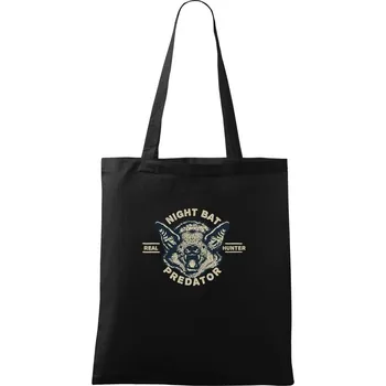 Nákupní taška Real hunter predator - Taška bavlněná - 42 x 38 cm ( Černá )