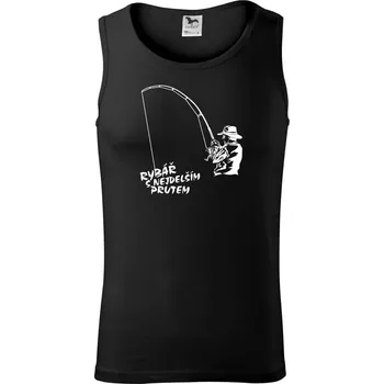 Pánské termoprádlo Rybář s nejdelším prutem - Tílko pánské Core - 2XL ( Černá )