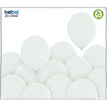 Balónek Balónek bílý 002 - 100 kusů Balonky.cz 1100002-100