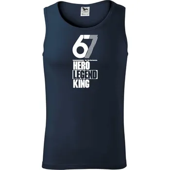 Pánské termoprádlo Hero, Legend, King x Queen 1967 - Tílko pánské Core - M ( Námořní modrá (velmi tmavá - téměř černá) )