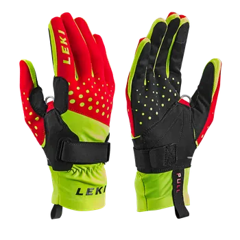 LEKI Nordic Race Shark Red/Yellow/Black 10,5
