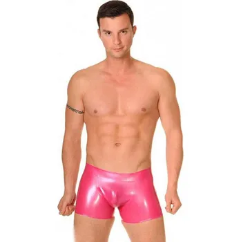 Boxerky Latexové boxerky trenýrky prádlo M Tělová průhledná